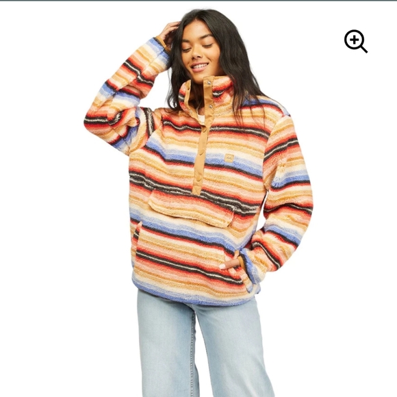 Billabong Jackets & Blazers - NEW Billabong ADiv Switchback pullover jacket